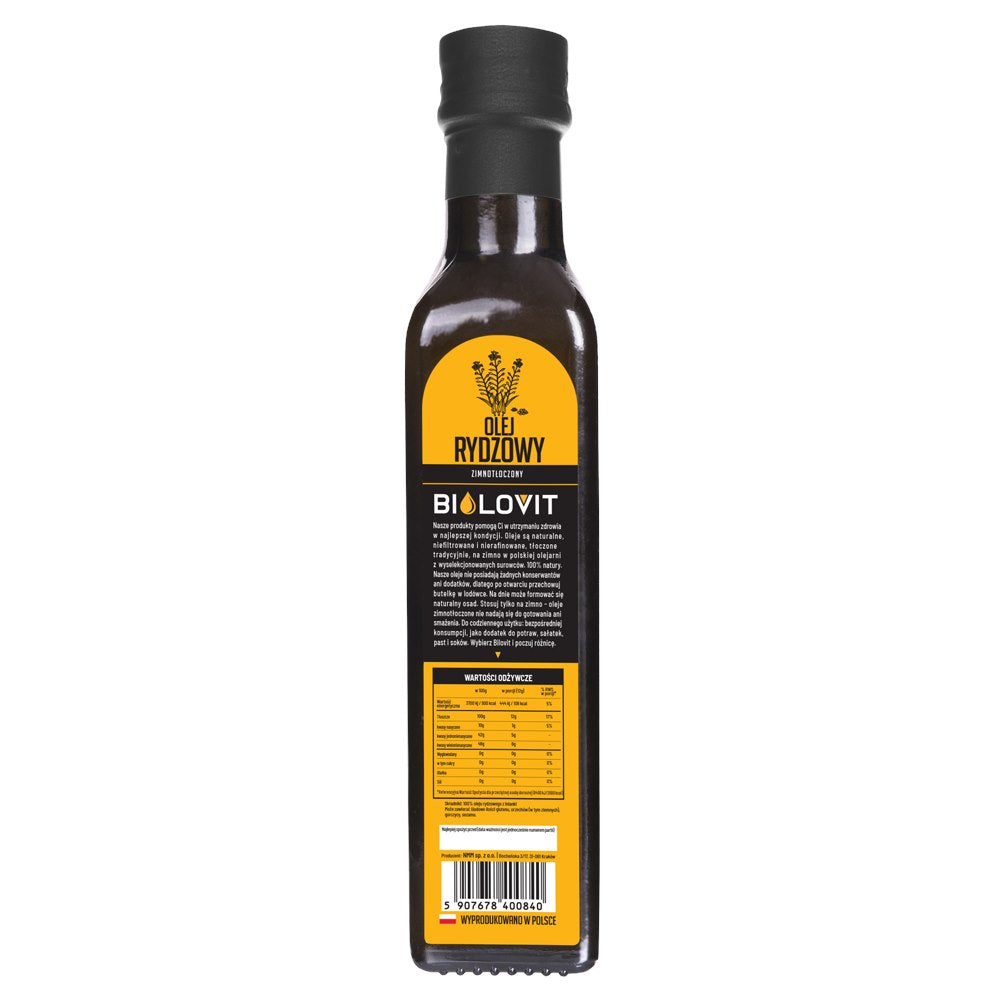 Bilovit šalto spaudimo kupranugarių aliejus - 250 ml - Magnis.lt