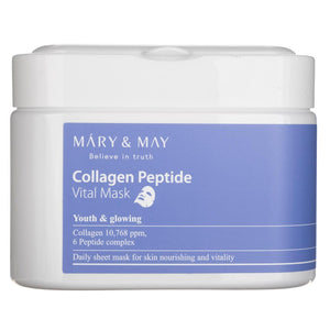 Mary&May kolageno peptidų kaukė - 30 vienetų