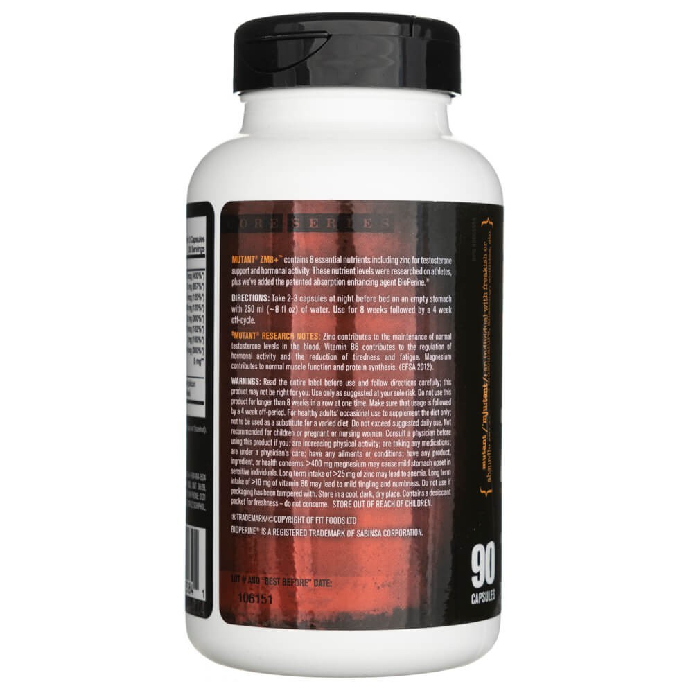 PVL Mutant Core Series ZM8+ - 90 kapsulių