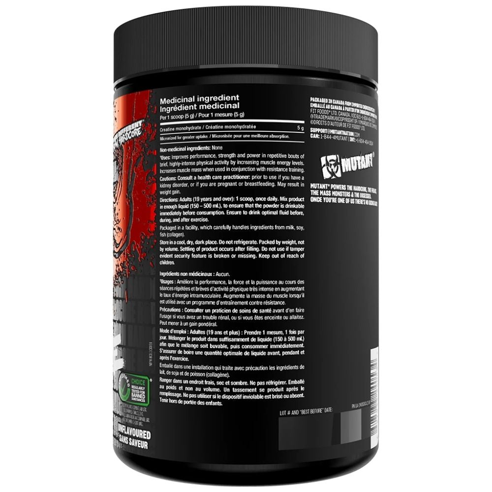 Mutant Creatine, kreatino monohidratas - 300 g