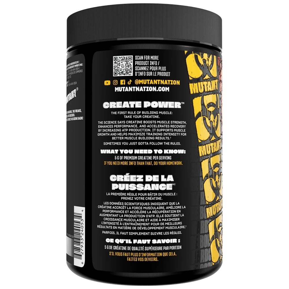 Mutant Creatine, kreatino monohidratas - 300 g