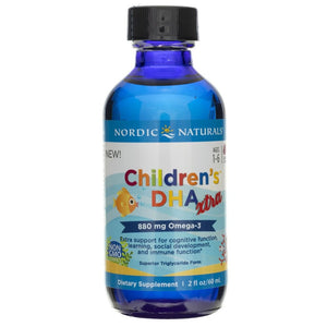 Nordic Naturals DHA Xtra vaikams, uogų skonio - 60 ml - Magnis.lt