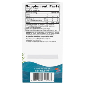 Nordic Naturals DHA vaikamsetarian - 120 mini kapsulių