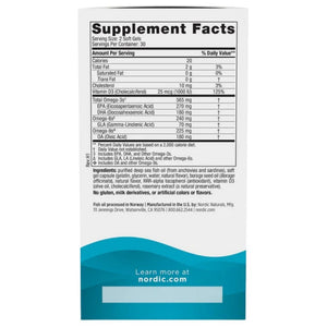 Nordic Naturals Omega Woman su vakarinių erškėtuogių aliejumi - 120 minkštųjų gelių