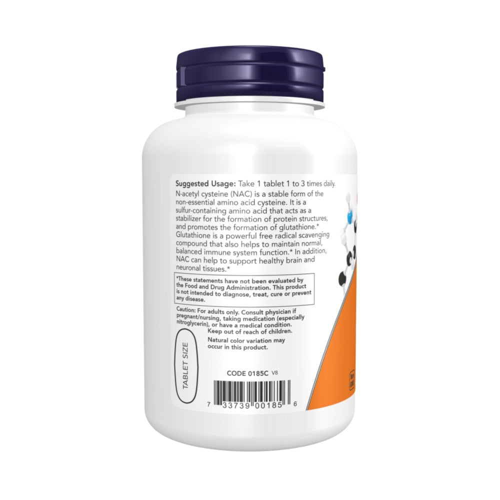 Now Foods NAC N-acetilcisteinas 1000 mg - 120 tablečių