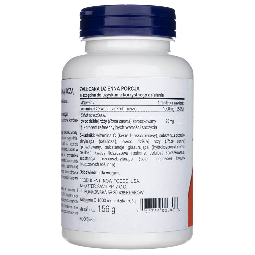 Now Foods vitaminas C-1000 - 100 tablečių - Magnis.lt