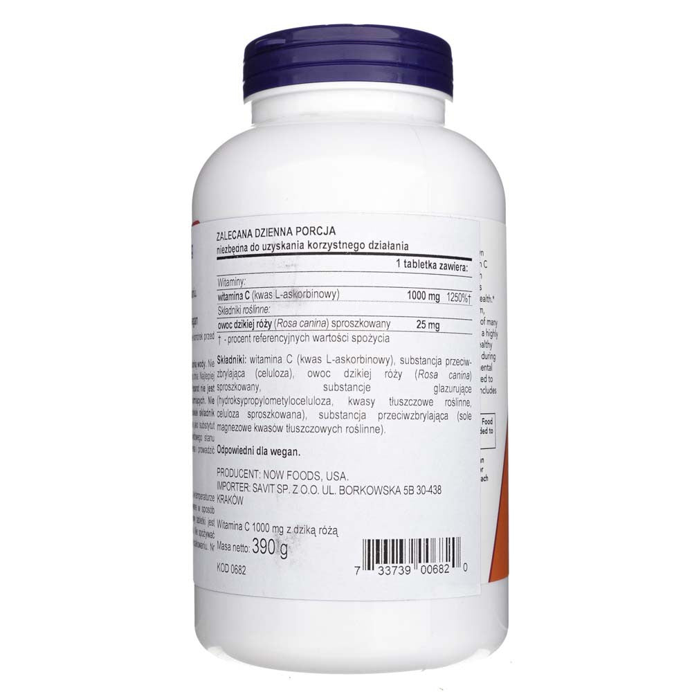 Now Foods vitaminas C-1000 - 250 tablečių - Magnis.lt