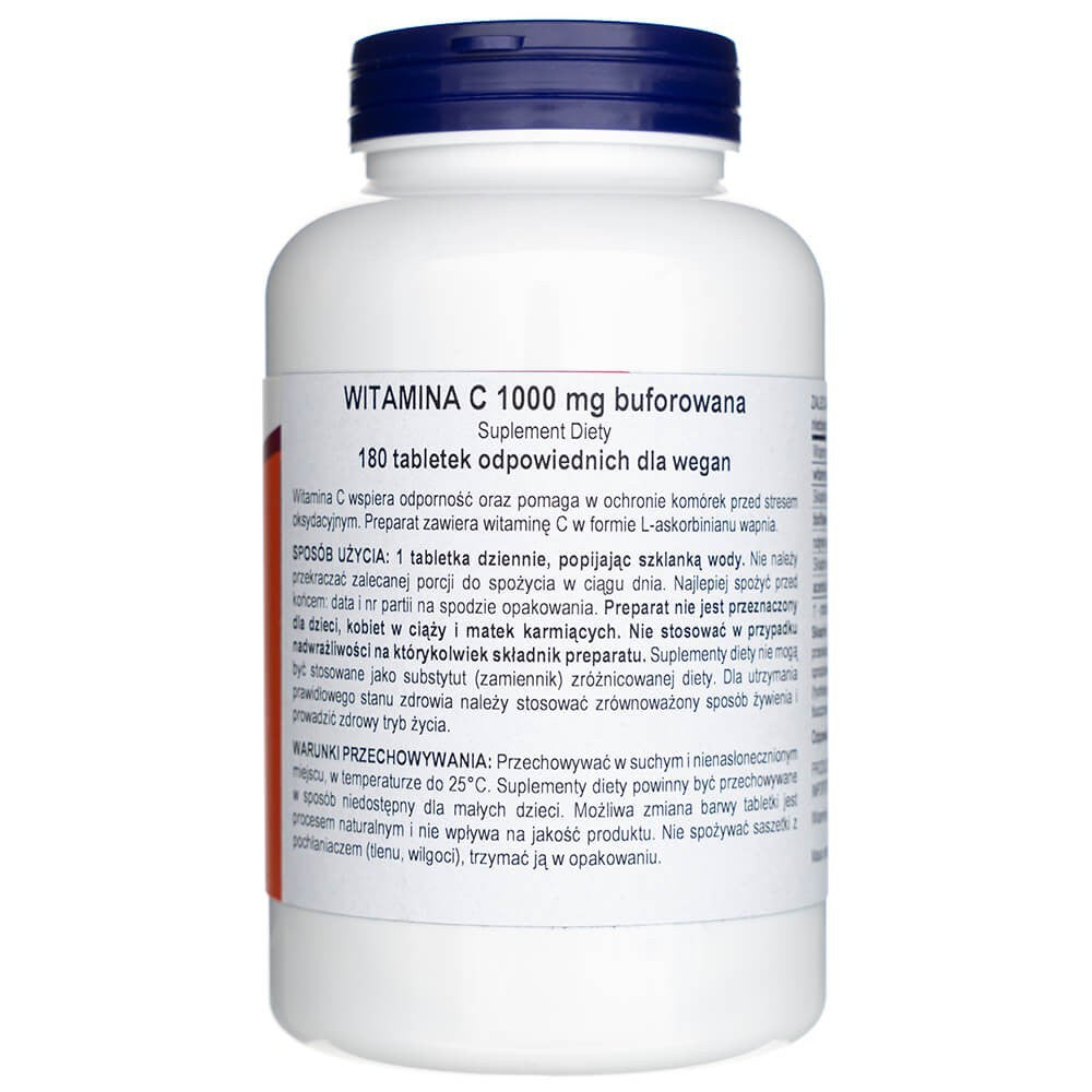 Now Foods vitaminas C-1000 kompleksas, buferizuotas - 180 tablečių