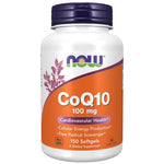 Now Foods CoQ10 (kofermentas Q10) 100 mg - 150 kapsulių