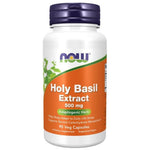 Now Foods Tulsi lapų ekstraktas 500 mg (šventasis bazilikas) - 90 kapsulių
