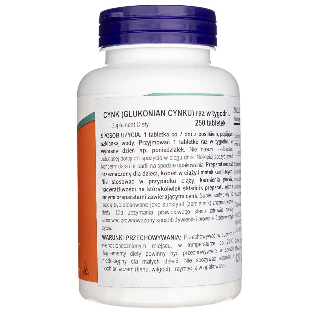 Now Foods Cinkas 50 mg - 250 tablečių - Magnis.lt