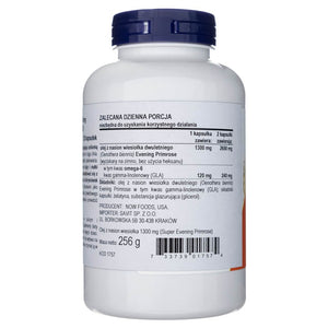 Now Foods Super Primrose 1300 mg - 120 minkštųjų gelių