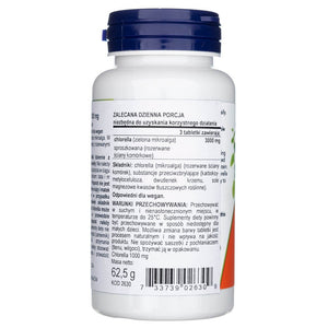 Now Foods Chlorella 1000 mg - 60 tablečių
