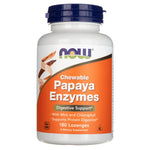 Now Foods kramtomasis enzimas papaja - 180 pastilių