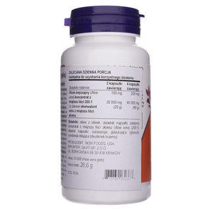 Now Foods Aloe Vera Gels 10000 mg - 100 minkštųjų gelių
