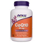 Now Foods CoQ10 60 mg - 180 kapsulių - Magnis.lt
