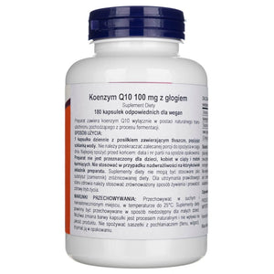 Now Foods CoQ10 100 mg su gudobelių uogomis - 180 kapsulių
