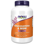 Now Foods Gliukozaminas ir MSM - 180 kapsulių