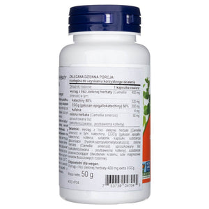 Now Foods EGCg žaliosios arbatos ekstraktas 400 mg - 90 kapsulių