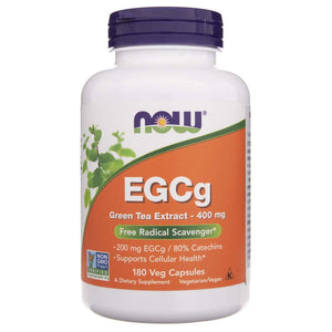 Now Foods EGCg žaliosios arbatos ekstraktas 400 mg - 180 kapsulių