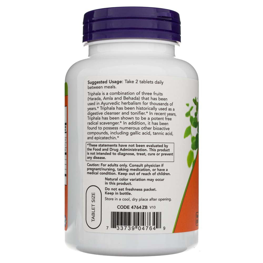 Now Foods Triphala 500 mg - 120 tablečių