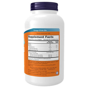 Now Foods Omega-3 Fish Oil - 200 kapsulių
