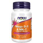 Now Foods Mega D3 4000 TV + K2 MK-7 180 mcg - 60 kapsulių - Magnis.lt