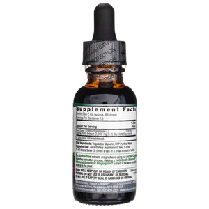 Nature's Answer Raudonųjų dobilų antžeminės dalys, skystas ekstraktas, be alkoholio 2000 mg - 30 ml