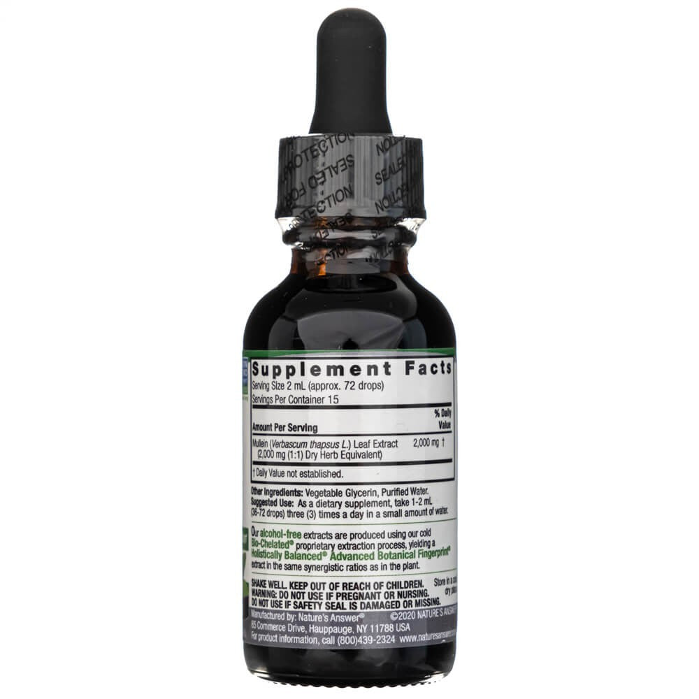 Nature's Answer Virgin leaf, skystas ekstraktas, be alkoholio - 30 ml