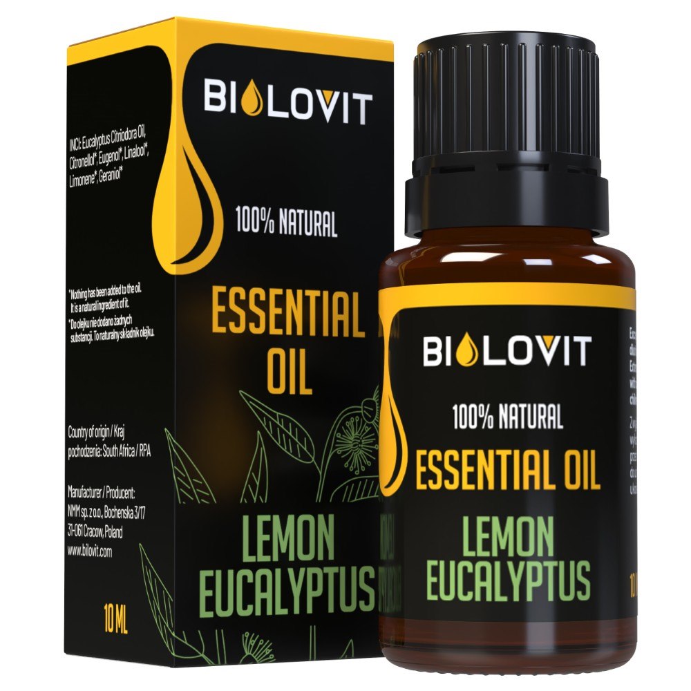 Bilovit citrinų eukaliptų eterinis aliejus - 10 ml