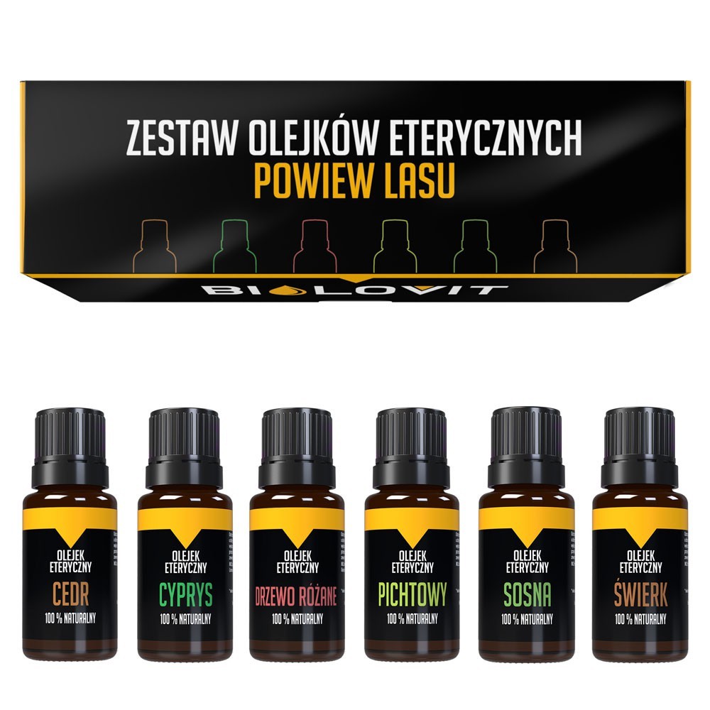 Bilovit eterinių aliejų rinkinys - Miško dvelksmas