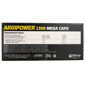 Olimp ArgiPower 1500 Mega Caps - 120 kapsulių