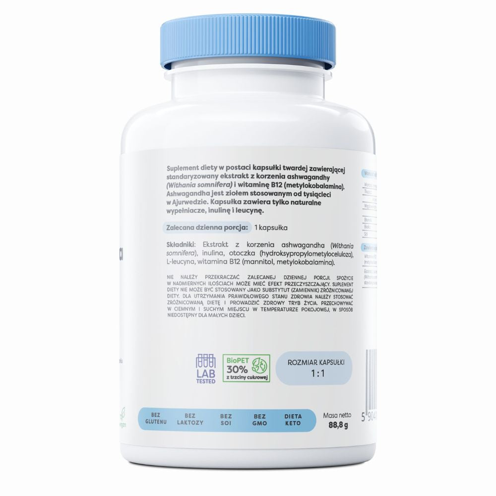 Osavi Ashwagandha Extra 400 mg - 120 daržovių kapsulių