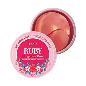 Petitfee hidrogeliniai akių įklotai Ruby Bulgarian Rose - 60 vnt.