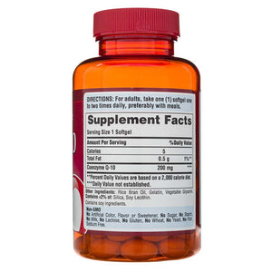 Puritan's Pride CoQ10 Q-Sorb 200 mg - 120 minkštųjų gelių - Magnis.lt