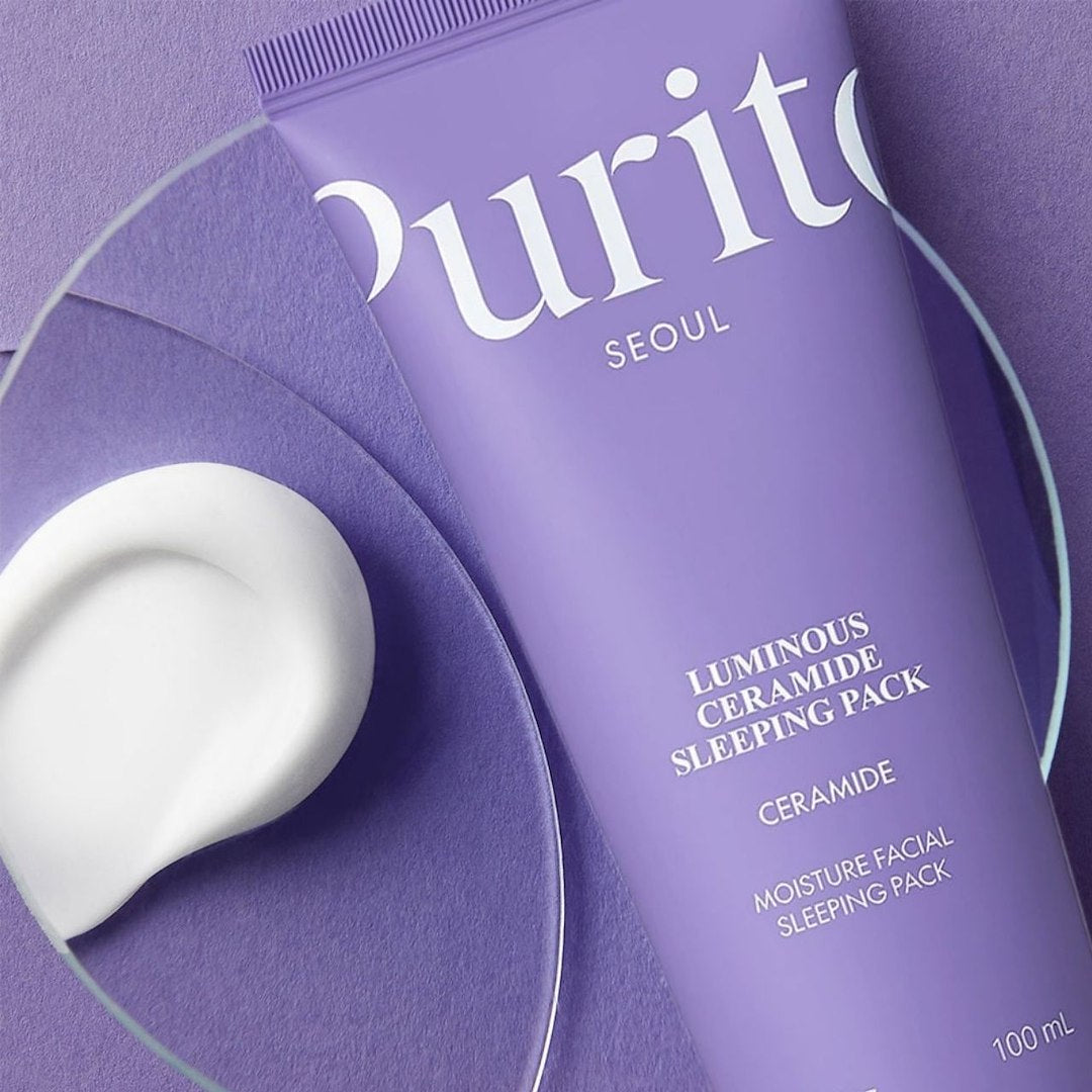 Purito Seoul Luminous Ceramide regeneruojantis naktinis kremas-kaukė - 100 ml