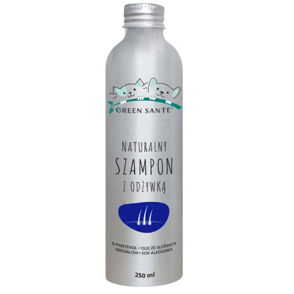 JM Sante šampūnas su kondicionieriumi šunims ir katėms - 250 ml
