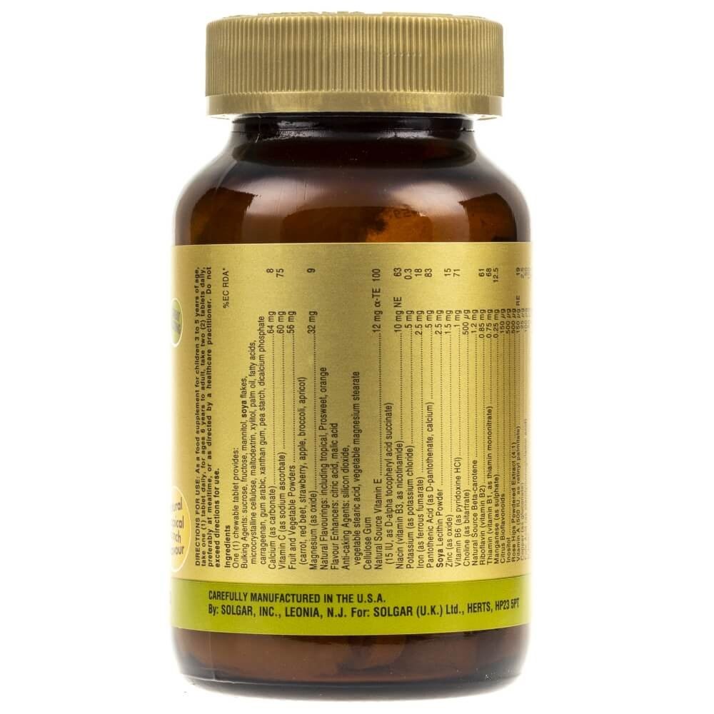 Solgar Kangaroo vitaminai vaikams (tropikų skonio) - 60 pastilių - Magnis.lt