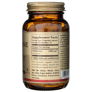 Solgar L-Glutaminas 500 mg - 100 kapsulių