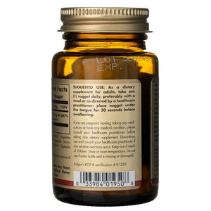 Solgar Sublingual Methylcobalamin (vitaminas B12) 1000 mcg - 30 grynuolių - Magnis.lt