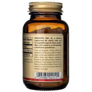 Solgar Polisozanolis 20 mg - 100 kapsulių