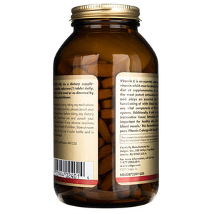 Solgar vitaminas C 1000 mg su rožių klubais - 250 tablečių