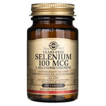 Solgar Selenas be mielių 100 mcg - 100 tablečių - Magnis.lt