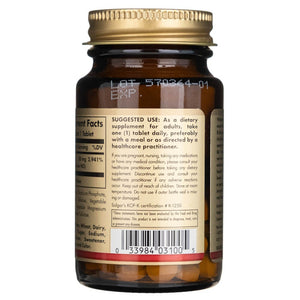 Solgar vitaminas B6 50 mg - 100 tablečių - Magnis.lt