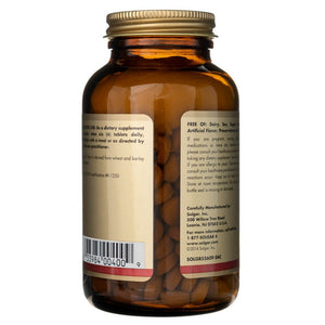 Solgar alaus mielės 7 1/2 grūdelių su vitaminu B12 - 250 tablečių