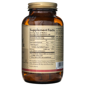 Solgar kramtomasis kalcis 500 mg - 120 lapelių