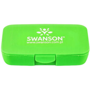 Swanson Pillbox kapsulių talpyklė, žalia