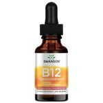 Swanson vitaminas B12 skystas, braškių - 59 ml - Magnis.lt