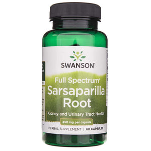 Swanson Sarsaparilla Root (Sarsaparilla colcora) 450 mg - 60 kapsulių - Magnis.lt