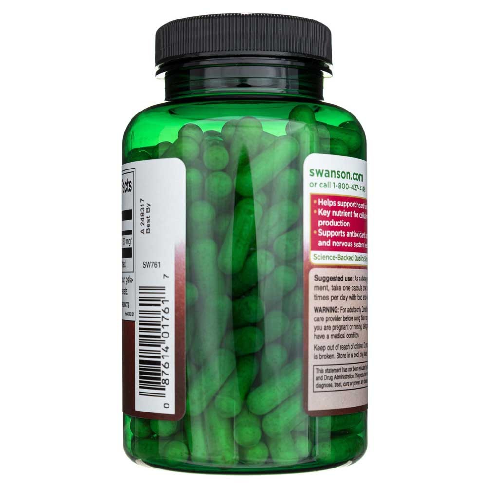Swanson CoQ10 30 mg - 240 minkštųjų kapsulių - Magnis.lt